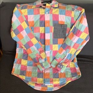 Men’s Brooks Brothers quilted shirt. Sz M